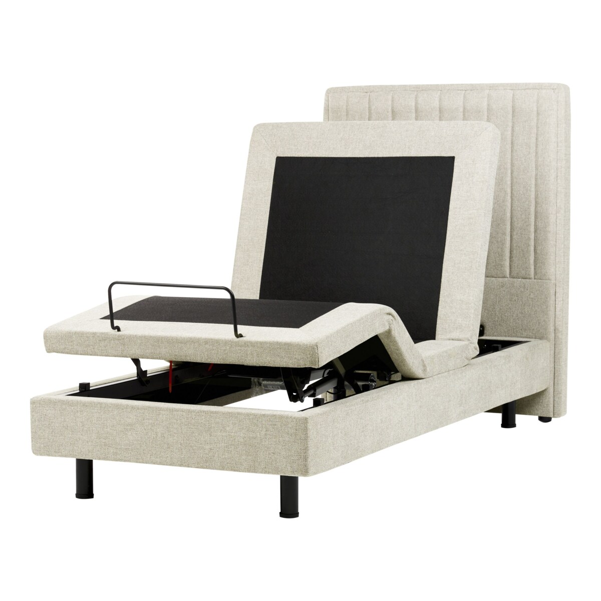 Łóżko regulowane DUKE II 90 x 200 cm Beżowy