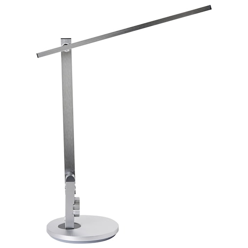 Lampa biurkowa LED CETUS Ze ściemniaczem Srebrny