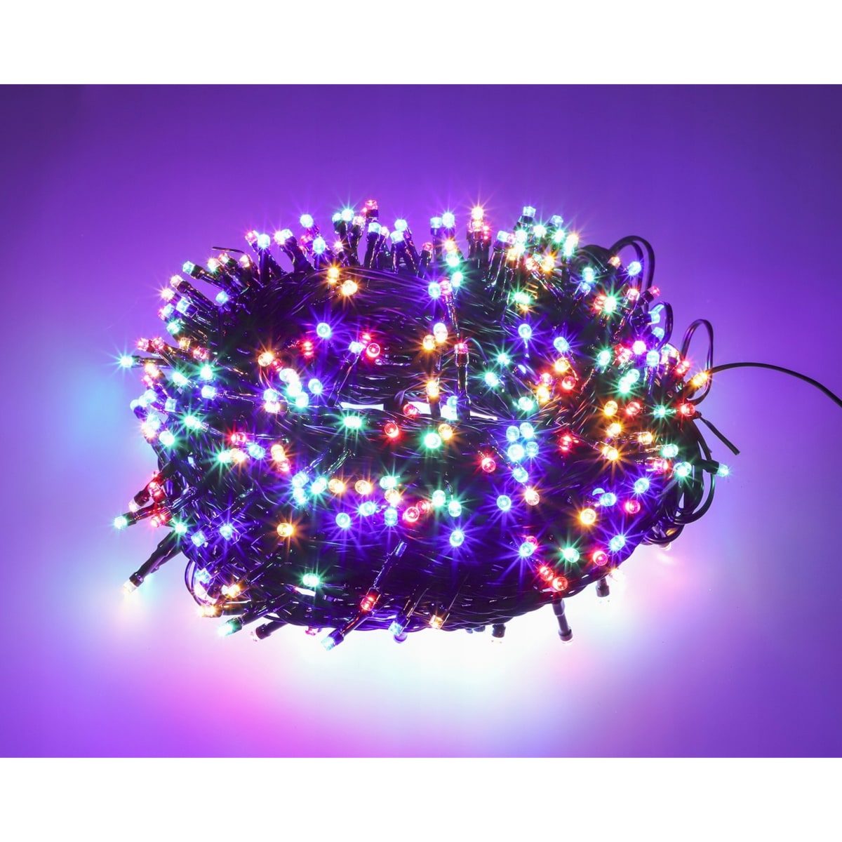 Lampki Świąteczne Choinkowe Multikolor 400 LED