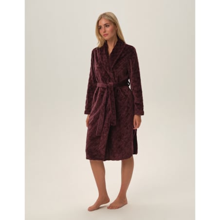 Szlafrok Fyah 41951-93X Fioletowy Fioletowy, XXL