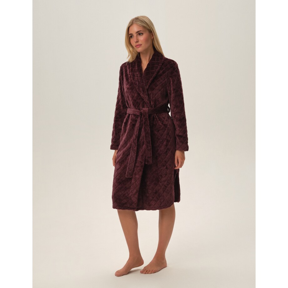 Szlafrok Fyah 41951-93X Fioletowy Fioletowy, XXL