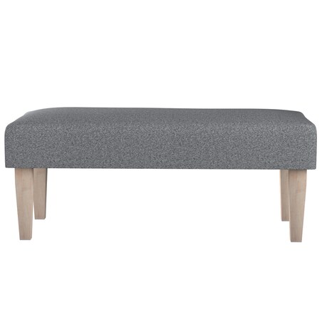 Ławka, ciemno szary melanż, 100 x 40 x 40 cm, Amsterdam