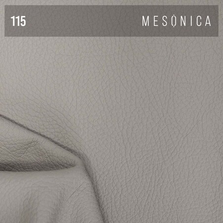 Sofa 3-osobowa Musso brązowa z pikowanym siedziskiem