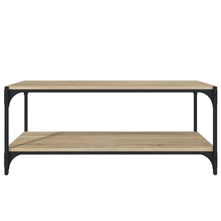 vidaXL Szafka pod TV, dąb sonoma, 100x33x41 cm