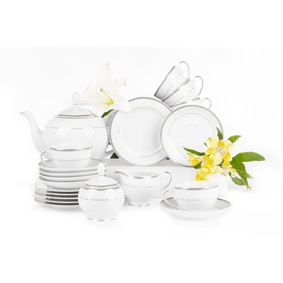 Serwis herbaciany 6os (15el.) NEW HOLLIS PLATIN