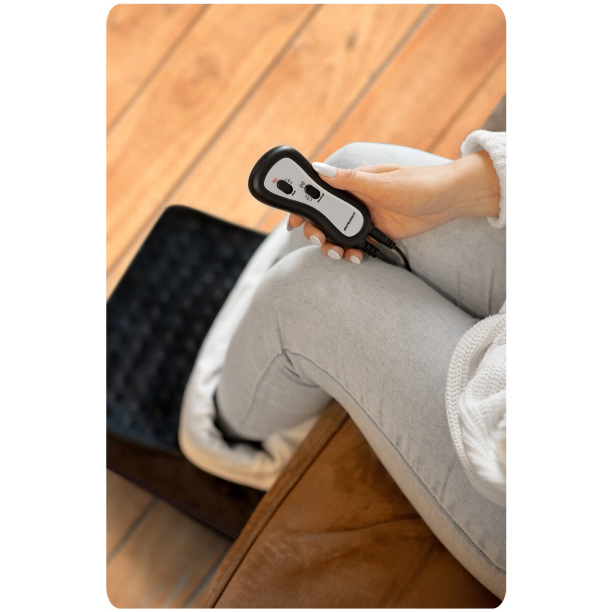 Ogrzewacz Stóp Elektryczny Ocieplacz Pilot 2 Poziomy Berdsen