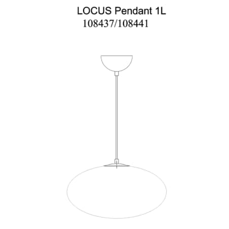 Lampa wisząca nad stół Locus 108437 Markslojd owalna szklana biała