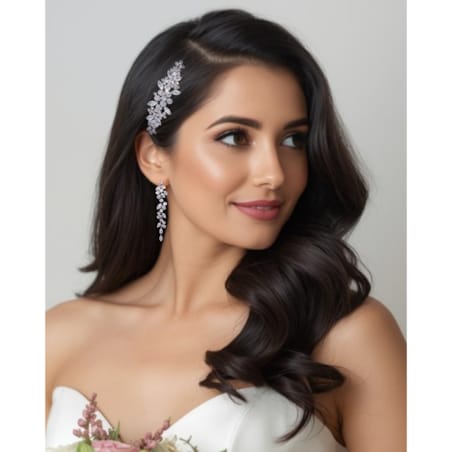 SPINKA srebrna elegancka wysoka jakość ślubna automat błyszcząca pudełko