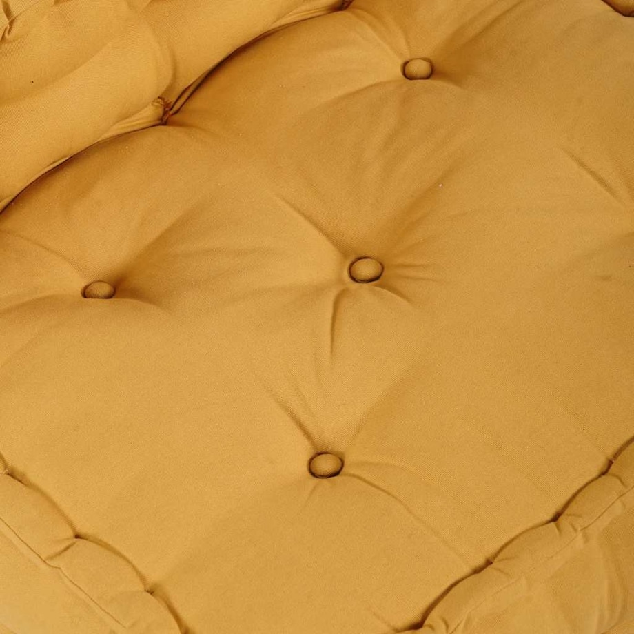 vidaXL Modułowa sofa, żółty, 70x70x54, tkanina