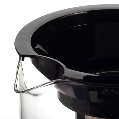 Dzbanek zaparzacz konferencyjny szklany do herbaty ziół kawy duży 1.5L KAMILLE