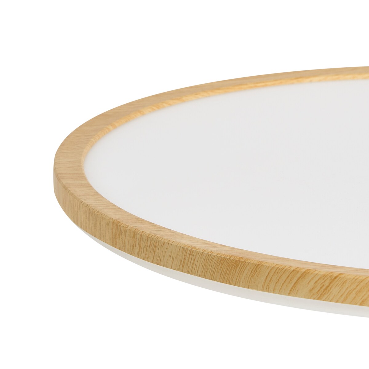 Lampa sufitowa LED VELORA Z pilotem Ze ściemniaczem Jasnobrązowy