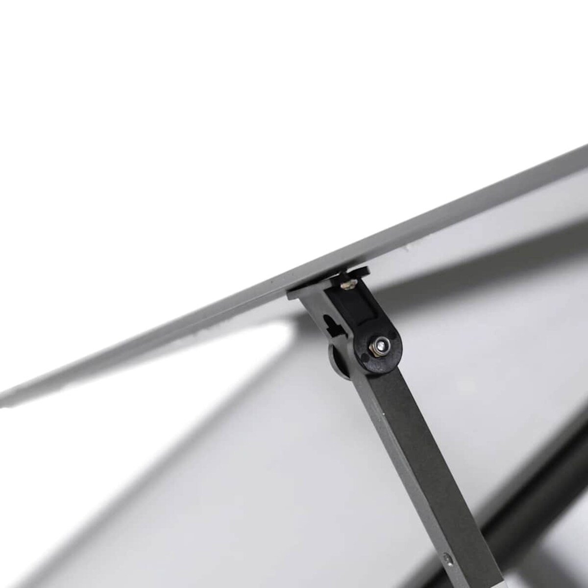 vidaXL Szklarnia z ramą podstawy, antracyt, 169x114x202 cm, aluminium