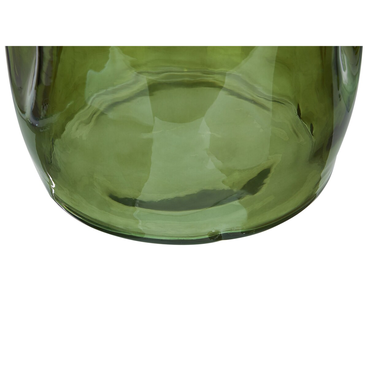 Wazon na kwiaty 35 cm zielony KERALA