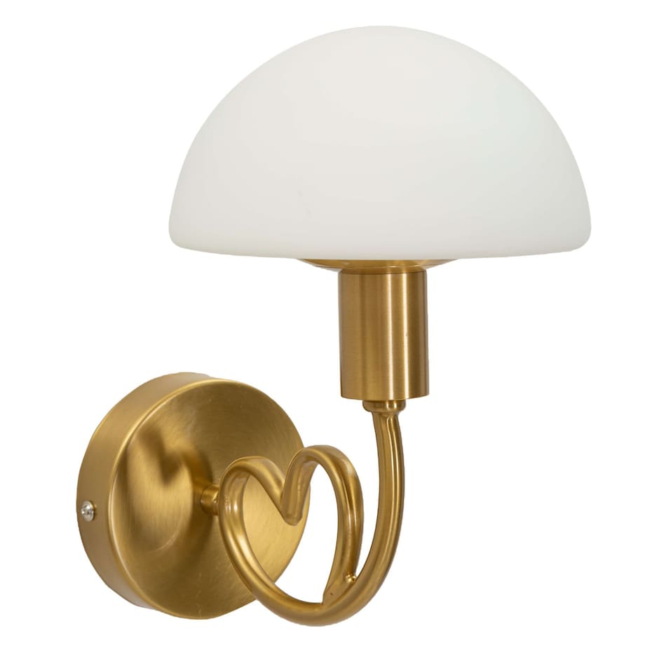 Kinkiet lampa ścienna 23x15x22 cm BELLO złoty
