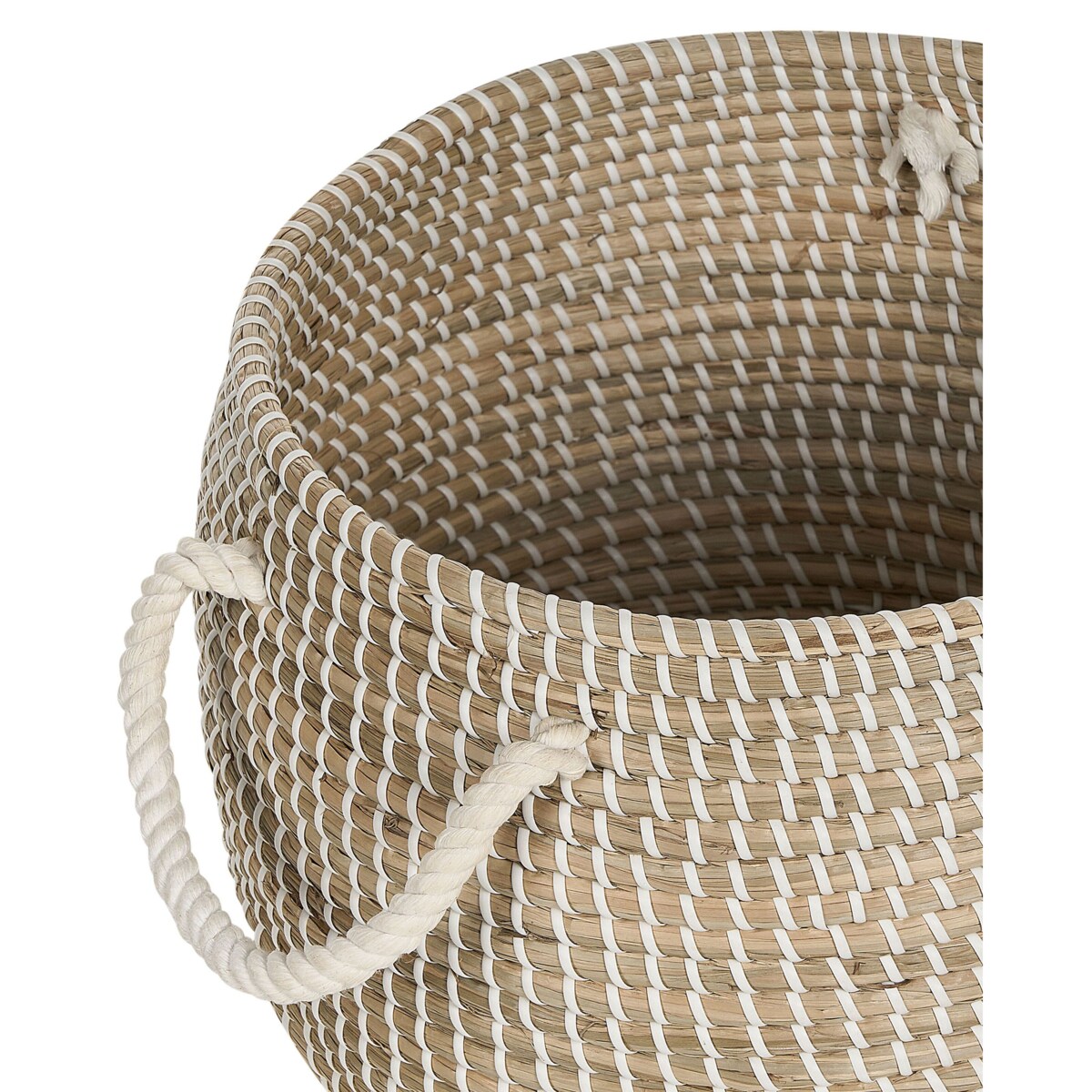 Kosz z trawy morskiej jasny MYTHO