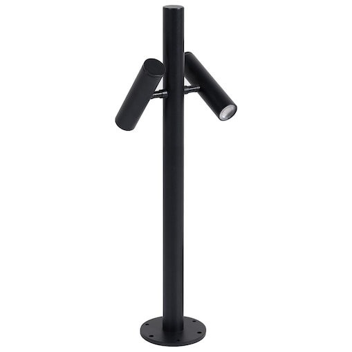 Lampa ogrodowa słupek LED FLUVIA Czarny