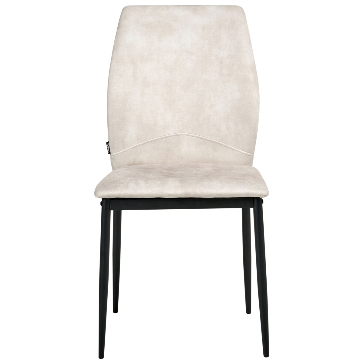 Zestaw 4 krzeseł do jadalni ROCHEPORT Jasnobeżowy