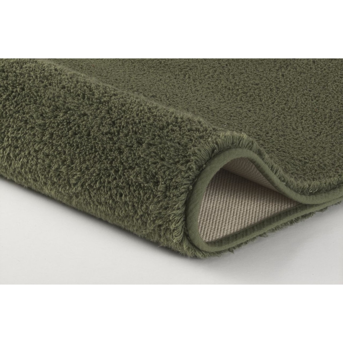 Kleine Wolke Kansas Ekologiczny Dywanik łazienkowy zielony 55x 65 cm ECO LIVING