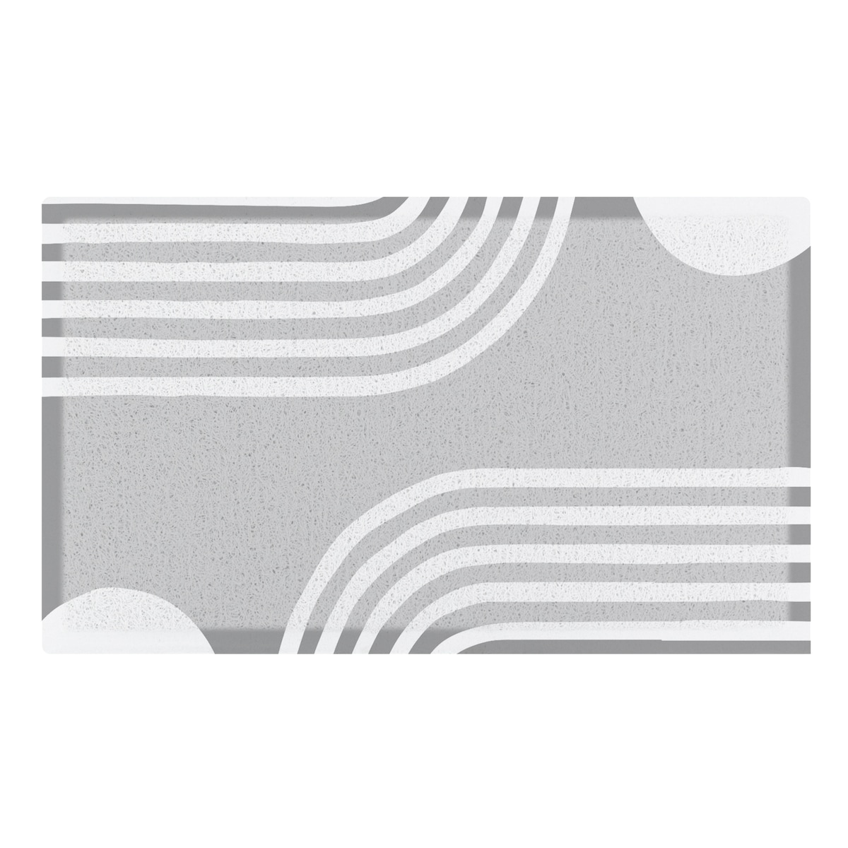 Wycieraczka Grey Abstract Lines Indoor & Outdoor (- 70 x 40 cm)