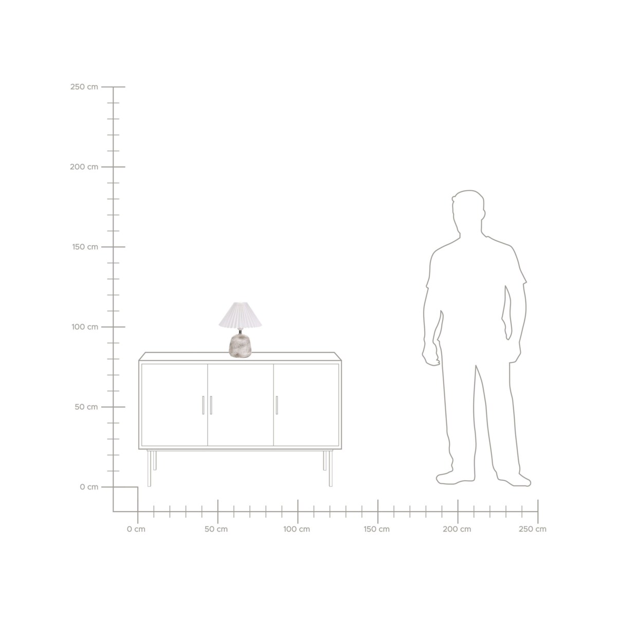 Zestaw 2 lampek nocnych ceramicznych biały ZEYI