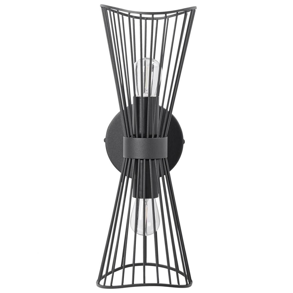 Lampa ścienna PARADA Metal Czarny