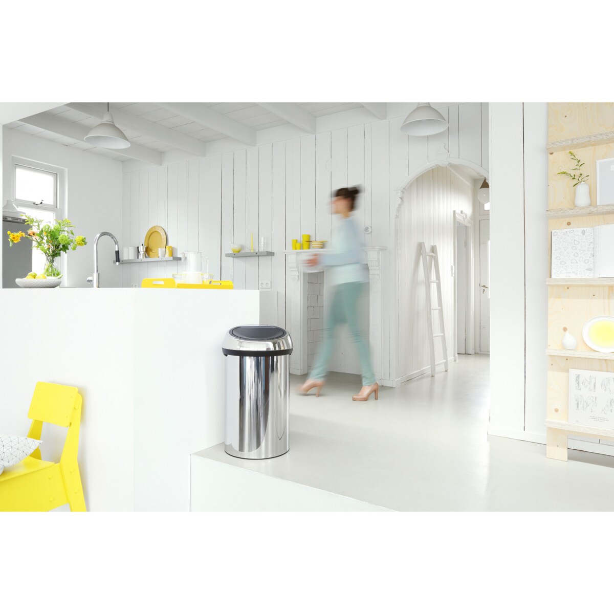 Kosz Touch Bin 60l stalowy 402609