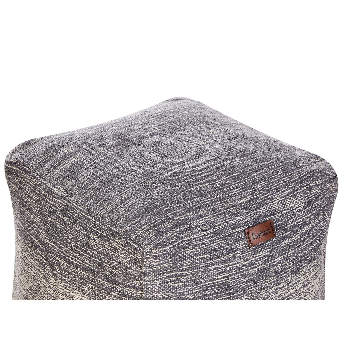 Puf 40 x 40 x 40 cm jasnoszary HIRRI