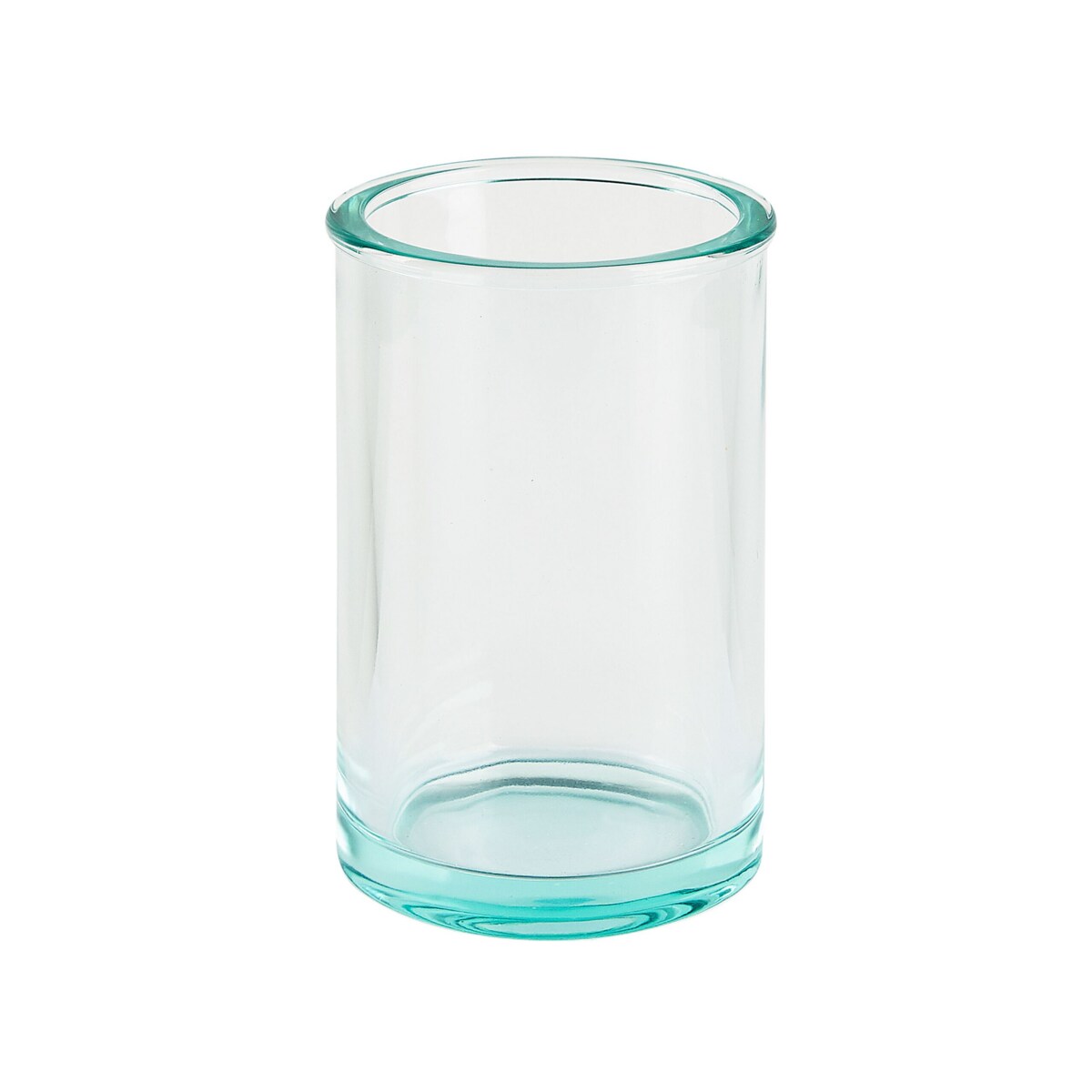 5-częściowy zestaw akcesoriów łazienkowych szklany zielony AMARGA