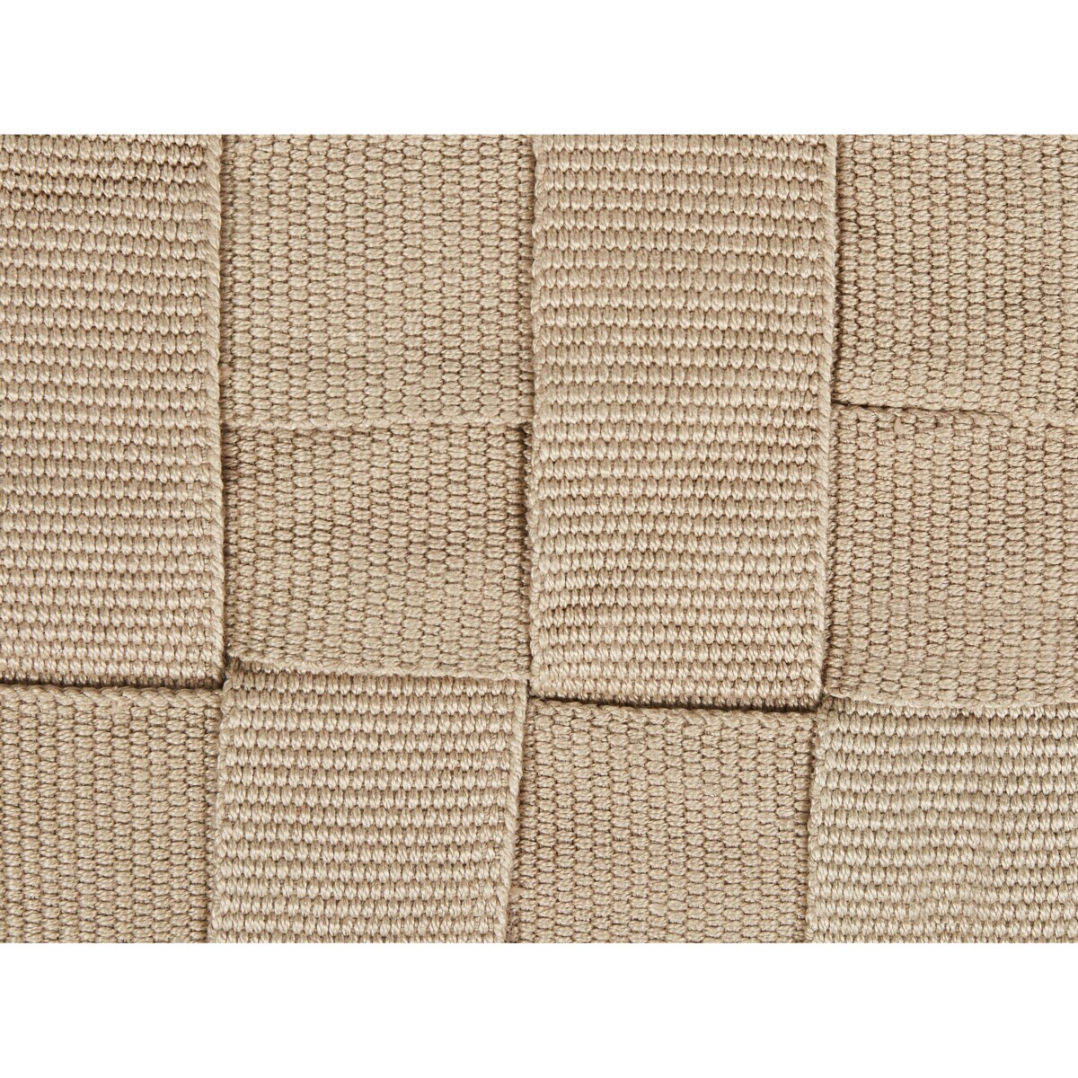 Puf BODLA Beżowy 50 cm 50 cm