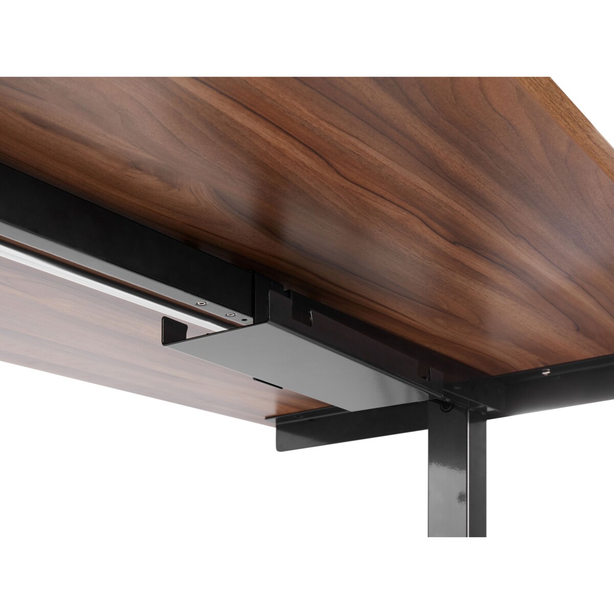 Organizer kabli pod biurko regulowane manualnie czarny TRACIE