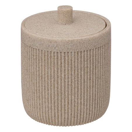 Pojemnik na waciki i patyczki ONYX, łupek, Ø 9,9 cm