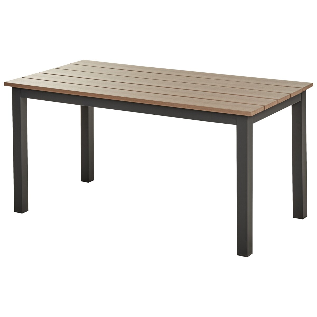 Zestaw ogrodowy 5-osobowy czarny z 2 zestawami poszewek MESSINA