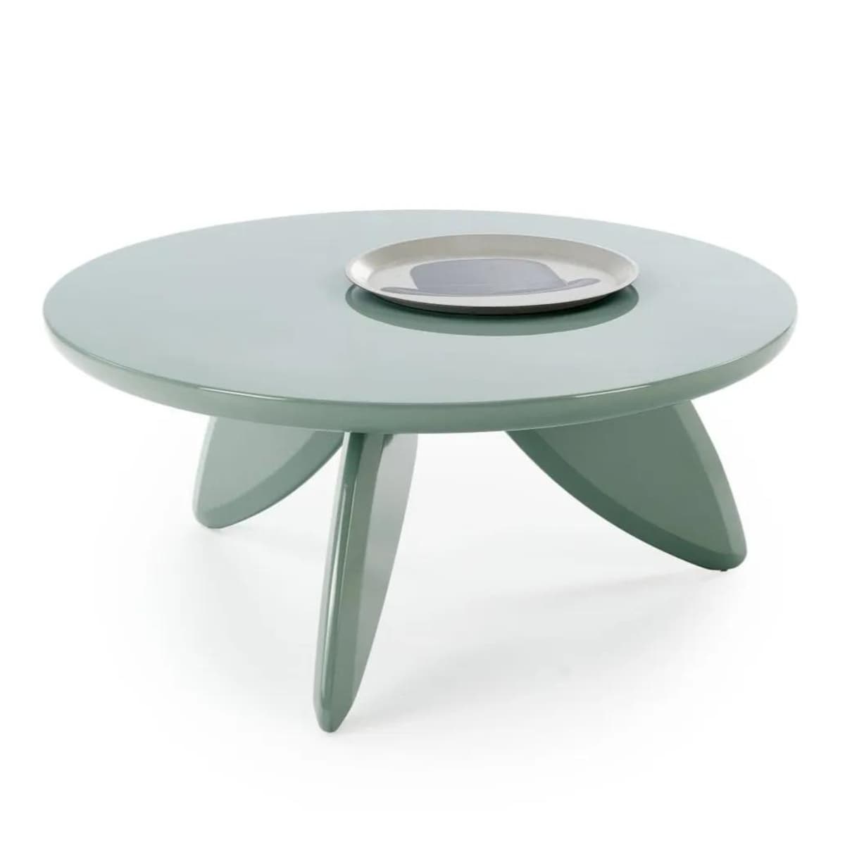 Stolik kawowy SORAYA 2 80x80cm jasny niebieski