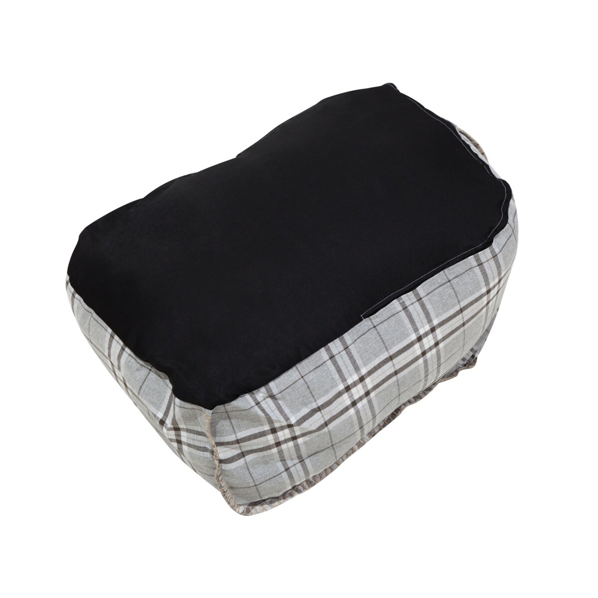 Fotel worek 200 L DROP LINEN 63 cm 75 cm Szary