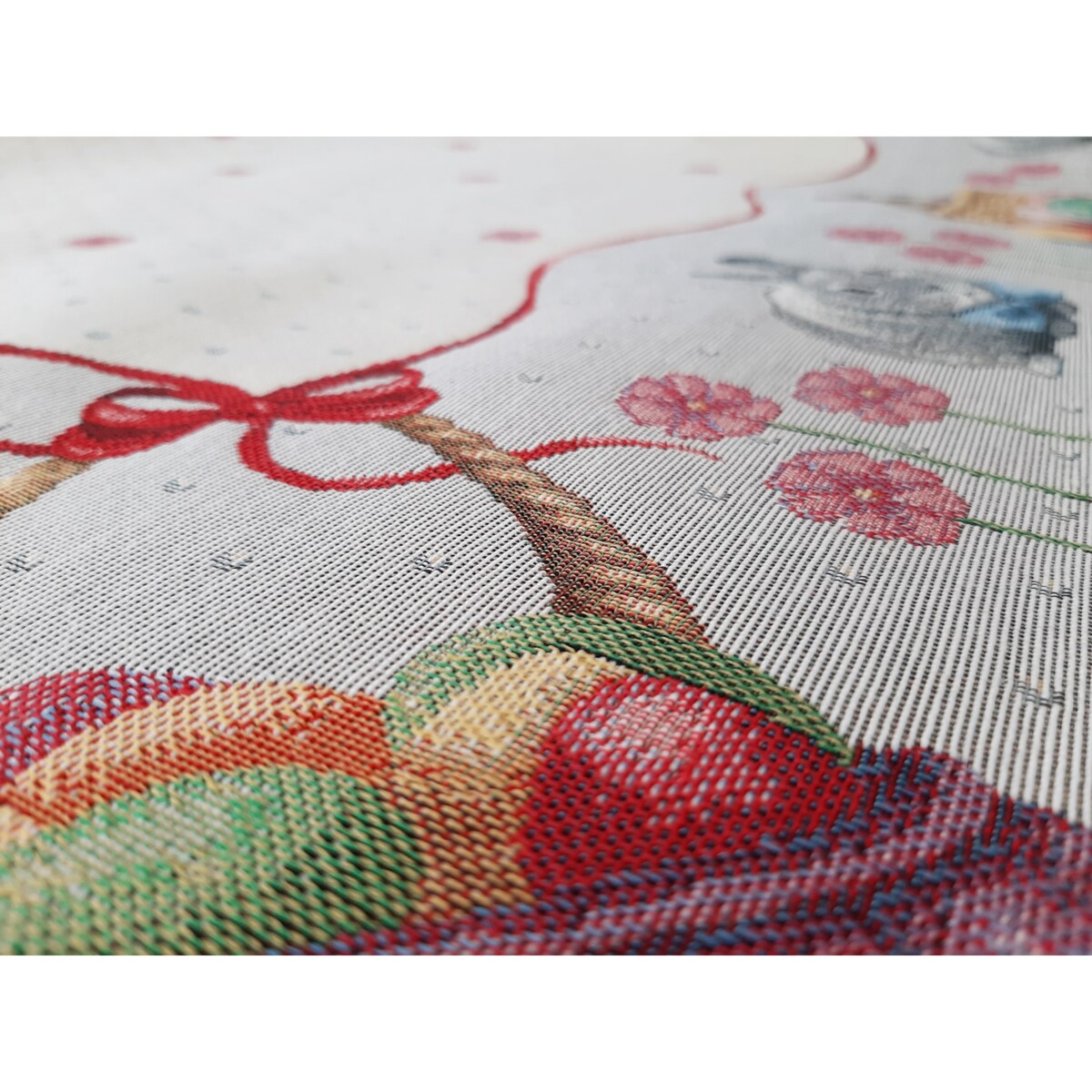 Obrus Wielkanocny 140X280 Cm Na Stół Ozdobny Dekoracyjny Leveret