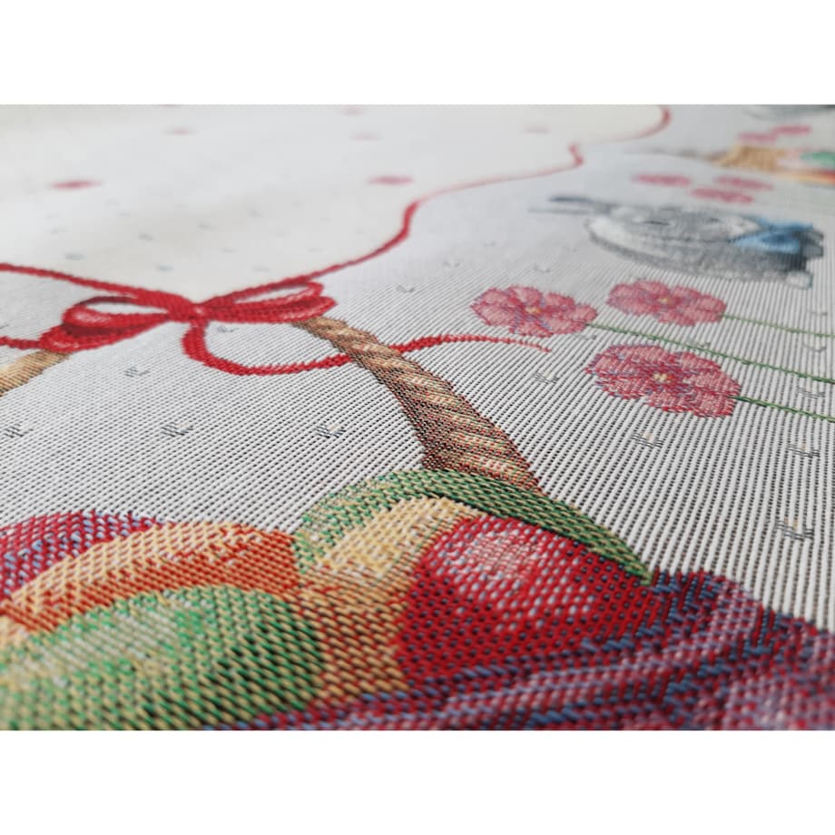 Obrus Wielkanocny 140X280 Cm Na Stół Ozdobny Dekoracyjny Leveret