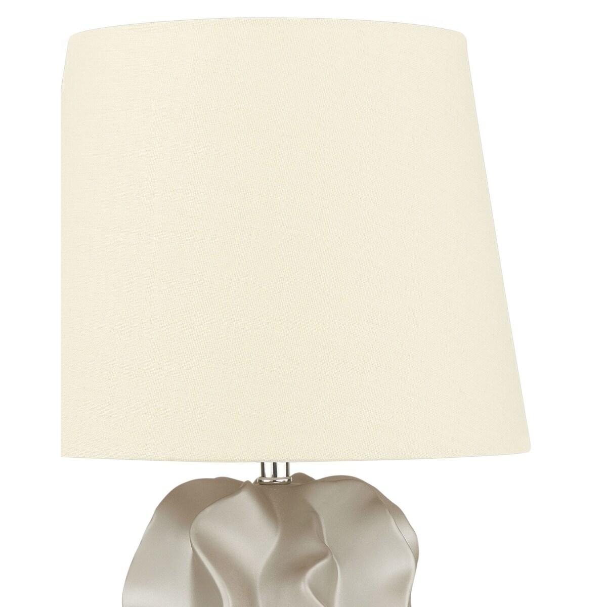 Lampa stołowa ceramiczna złota ALLIKA