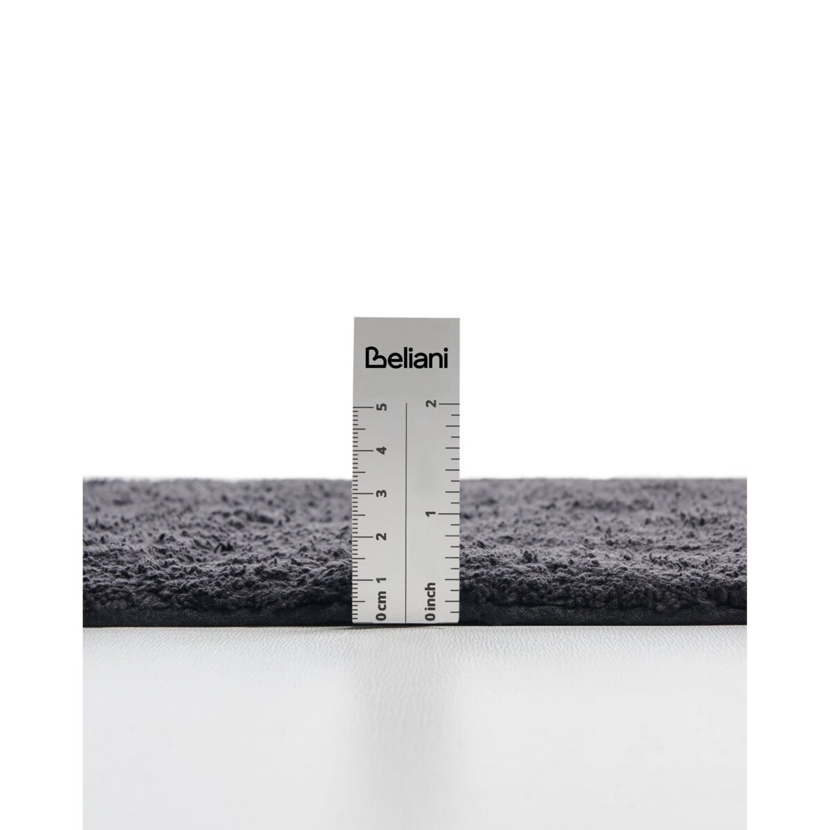 Dywanik łazienkowy GOELA Czarny 60 x 90 cm Bawełna