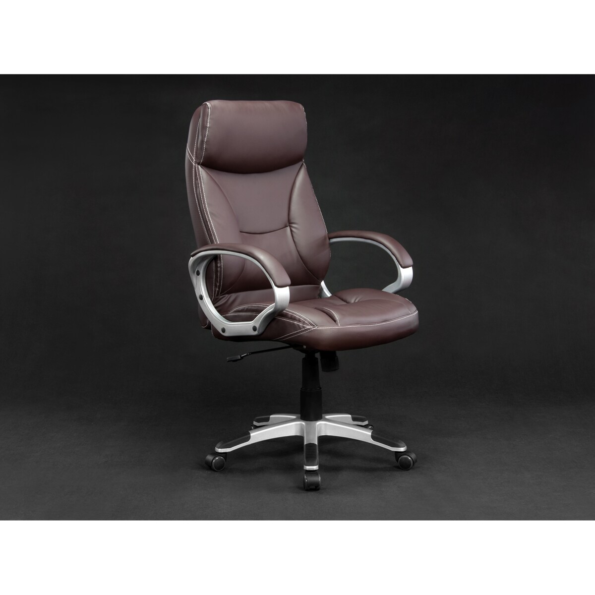 Fotel biurowy obrotowy Sofotel krzesło biurowe brązowe 2231