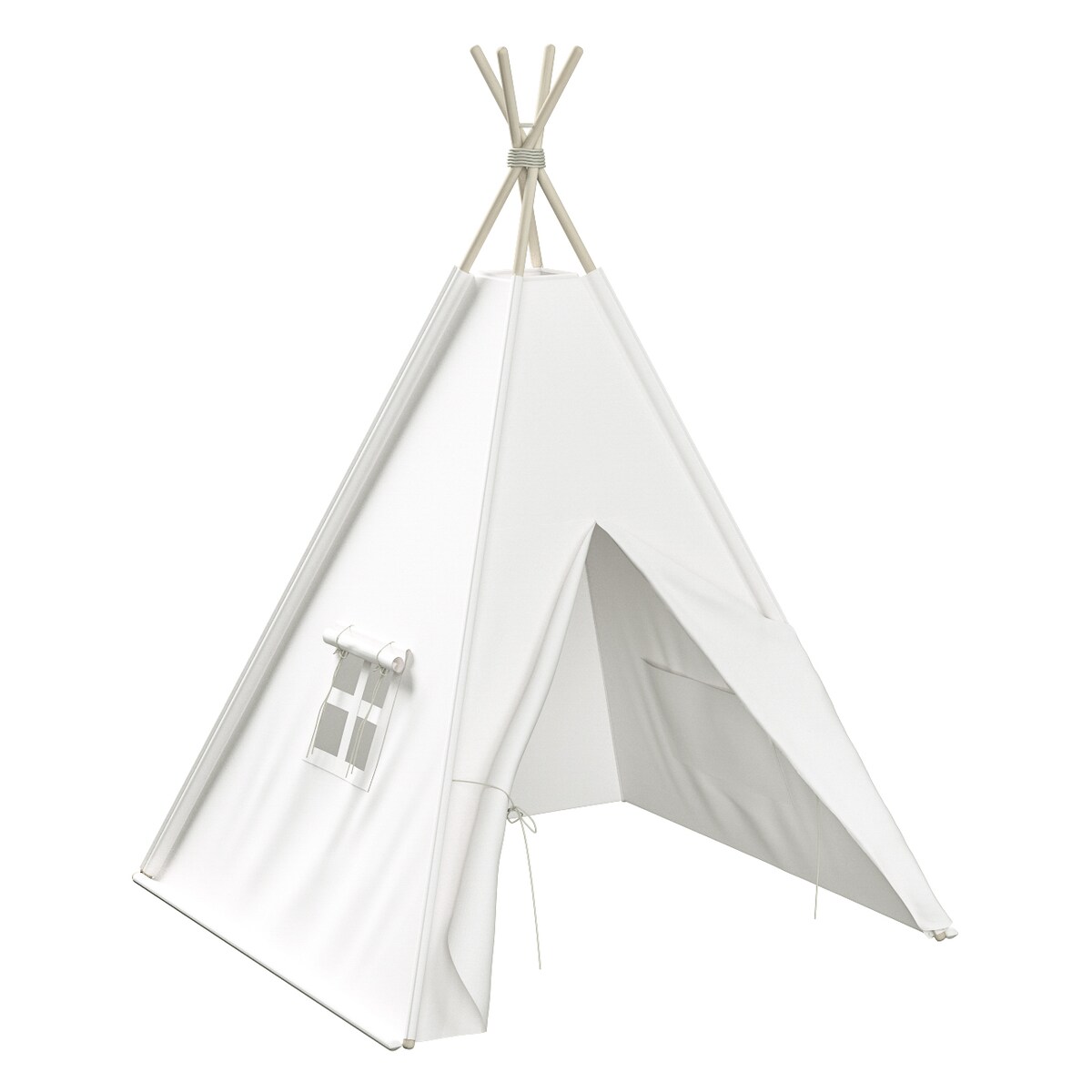 Tipi, biały, 110 x 110 x 155 cm, Cotton Story