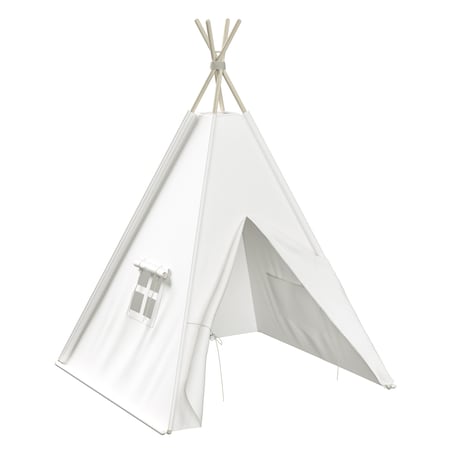 Tipi, biały, 110 x 110 x 155 cm, Cotton Story