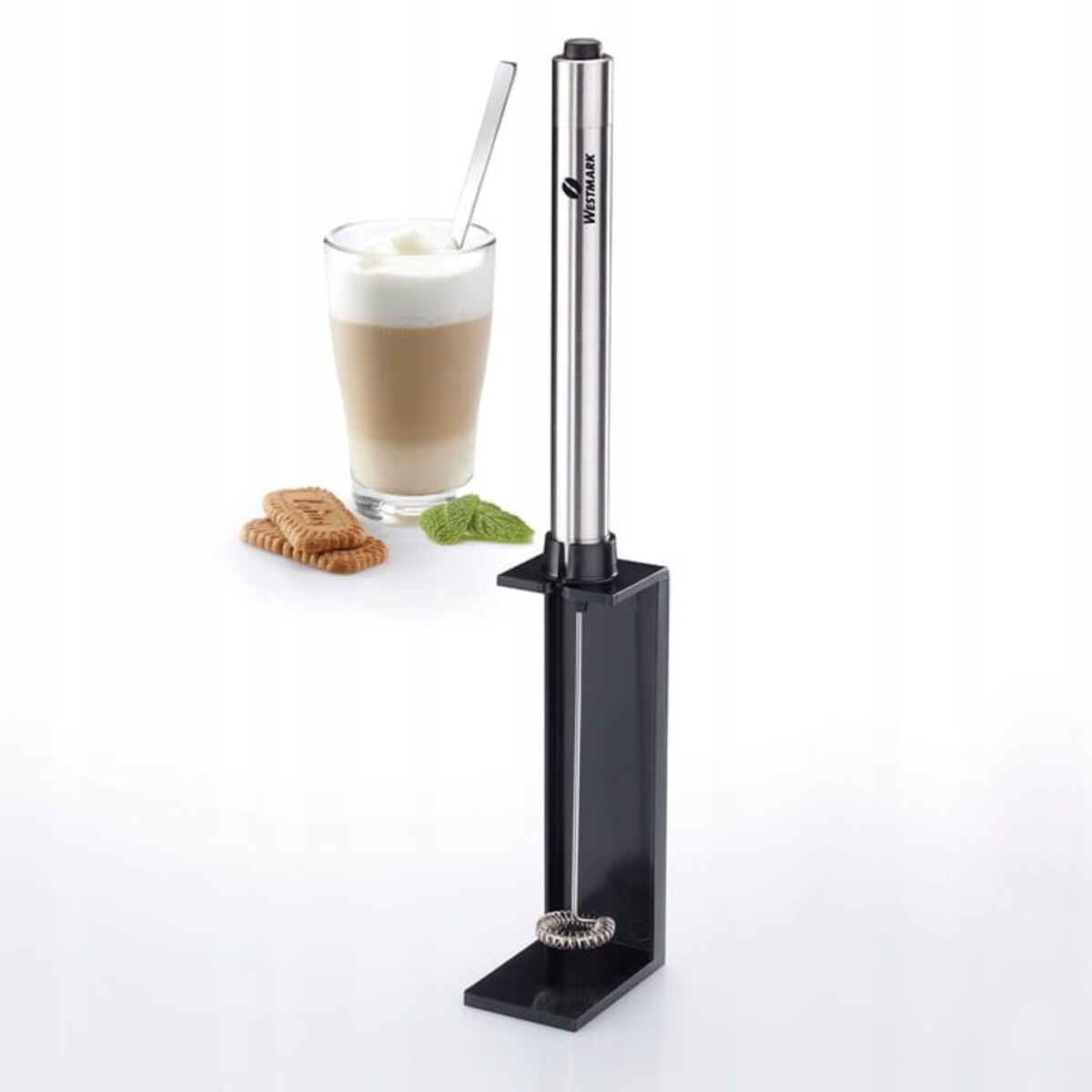 Elektryczny Spieniacz do mleka Ubijak Pianki Ręczny mini Cappuccino Latte