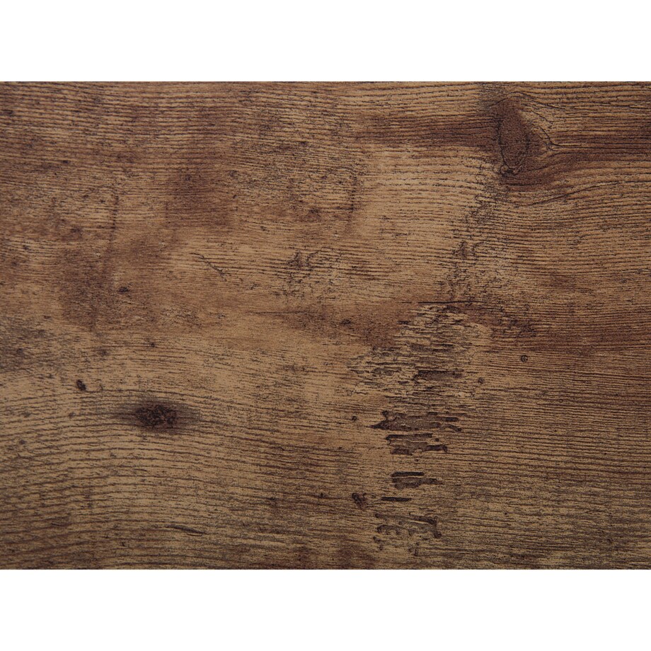 Stolik kawowy z półką ciemne drewno z czarnym BOLTON