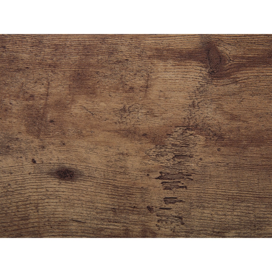 Stolik kawowy z półką ciemne drewno z czarnym BOLTON