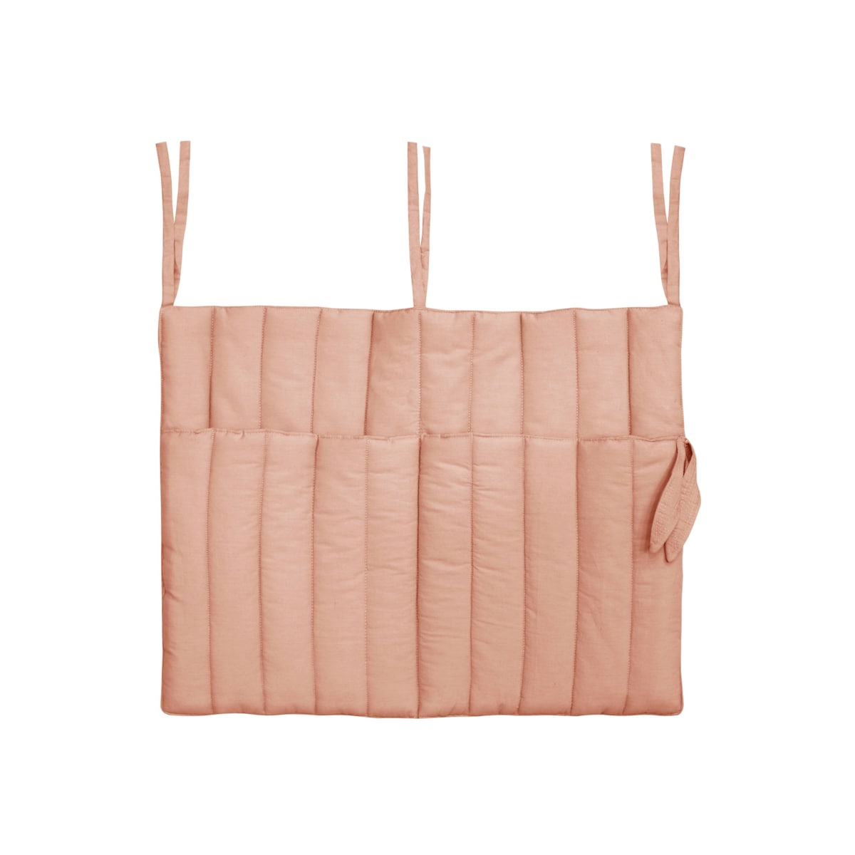 Organizer kieszonkowy na łóżeczko Benjamin Vintage Nude Bamboo Lorena Canals