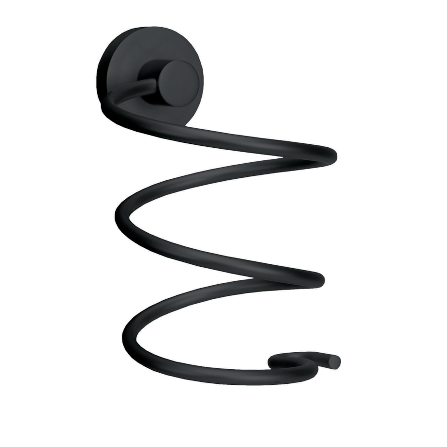 Kleine Wolke Apollo Nero Uchwyt na suszarkę do włosów czarny