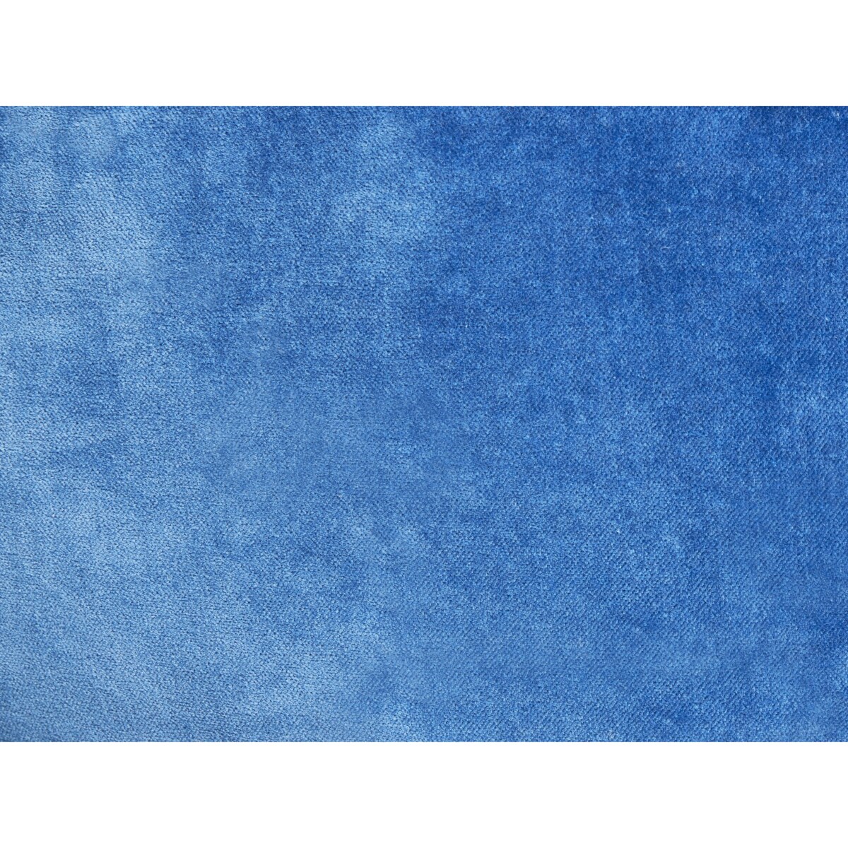 Puf YULLE Welur Niebieski