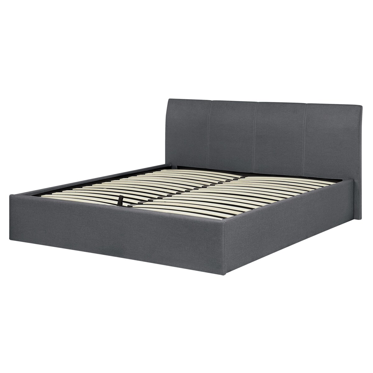 Łóżko z pojemnikiem ORBEY 160 x 200 cm Szary