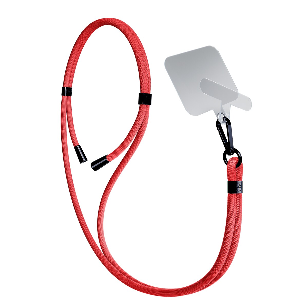 Smycz do telefonu - 3mk EasyClip Red