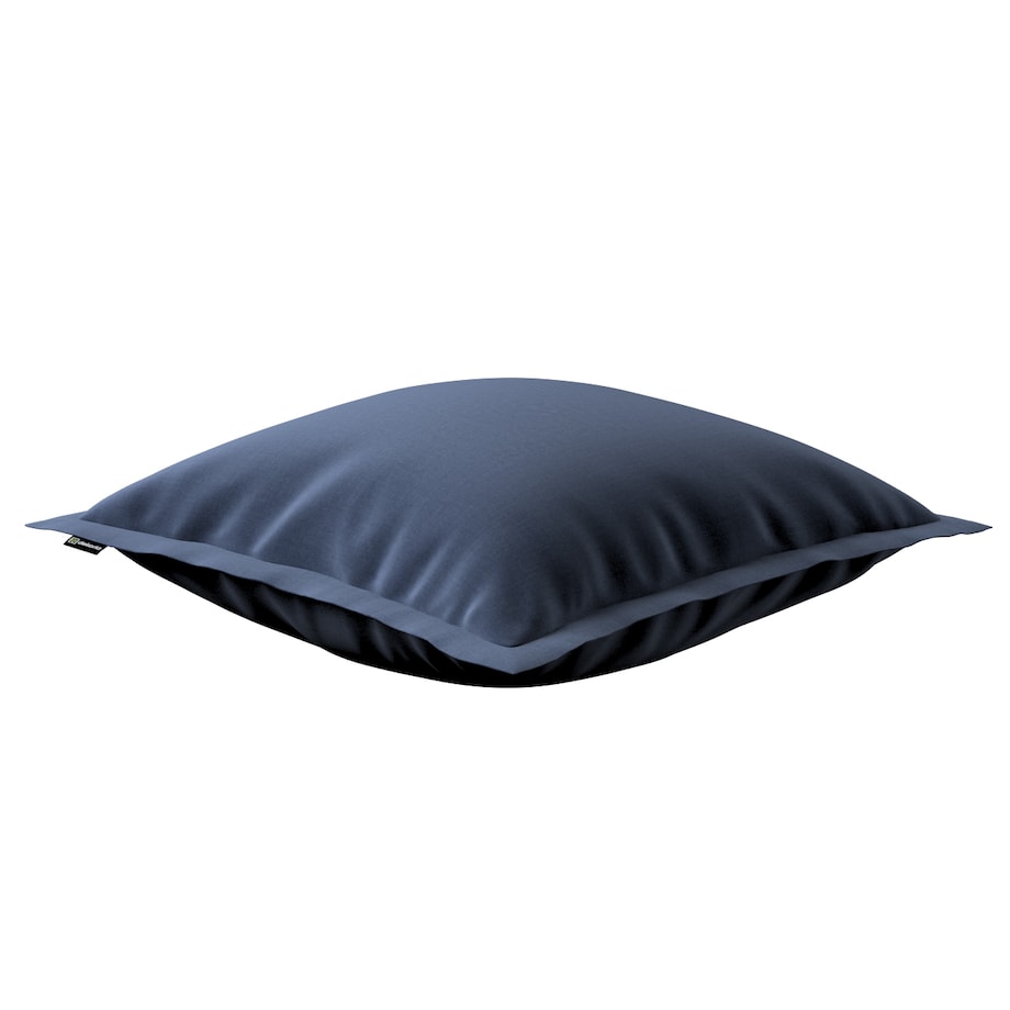 Poszewka Mona na poduszkę 45x45 granatowy welwet